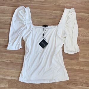 Joe Jeans | White Ruffles Top Size M